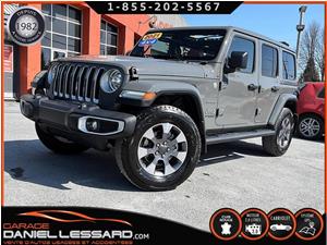 2021 Jeep Wrangler UNLIMITED SAHARA 2.0 L 4X4, TOIT SKY ONE-TOUCH
