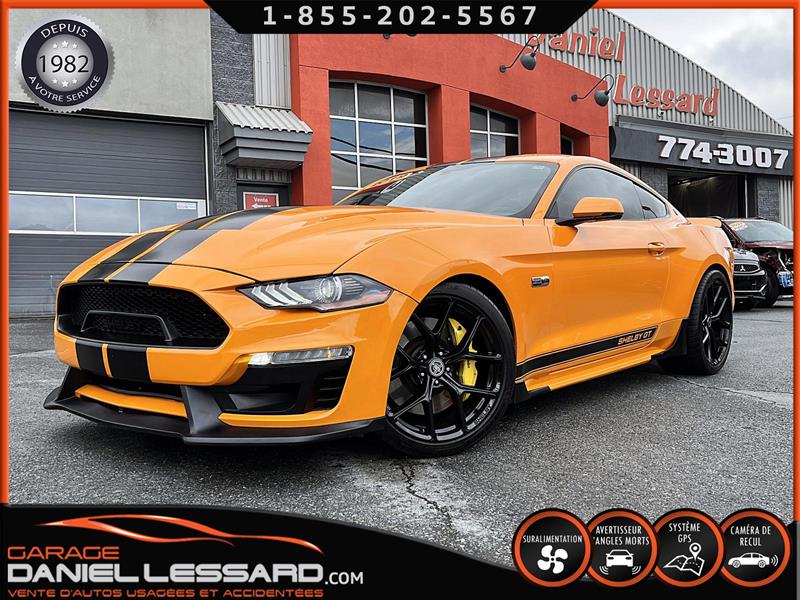 2019 Ford Mustang SHELBY GT 5,0L SUPERCHARGED, CUIR/SUIEDE, GPS, MAG